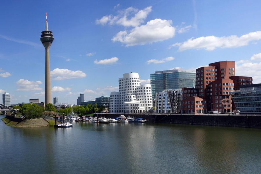 Garden Bilk Hafen Hotel Düsseldorf Exterior foto